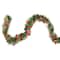 50ft. Christmas Shiny Red & Green Tinsel Garland